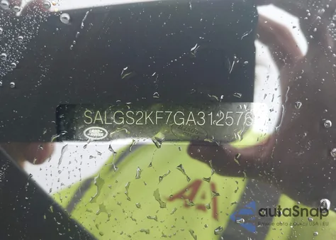 2016 Land Rover Range Rover 3.0L V6 Turbocharged Diesel Hse Td6 z USA, uszkodzony, nr VIN SALGS2KF7GA312576